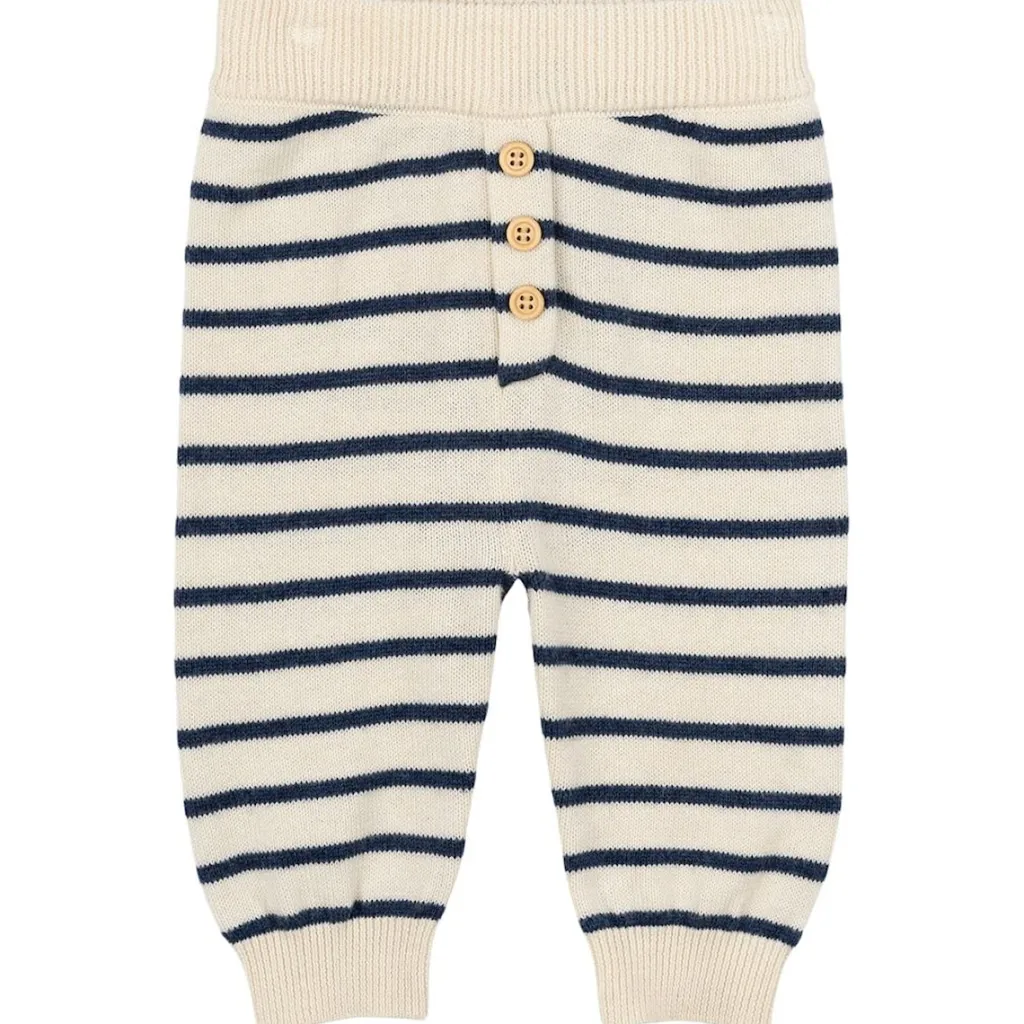 Norton Stickade Byxor Mood Indigo Striped>The New Siblings Outlet