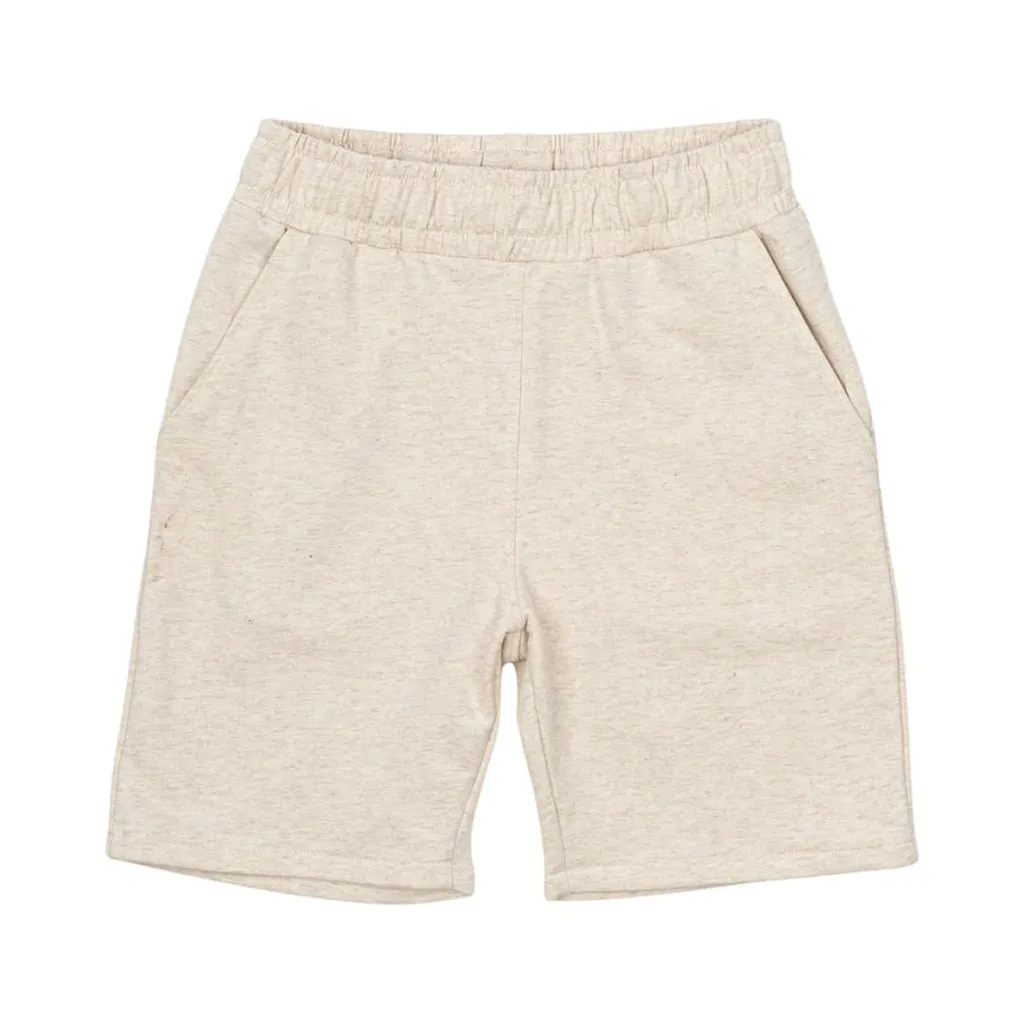 Norvalde Sweat Shorts Oatmeal Melange>The New Hot