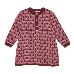 Nova Klänning Bordeaux Bow>Flöss New