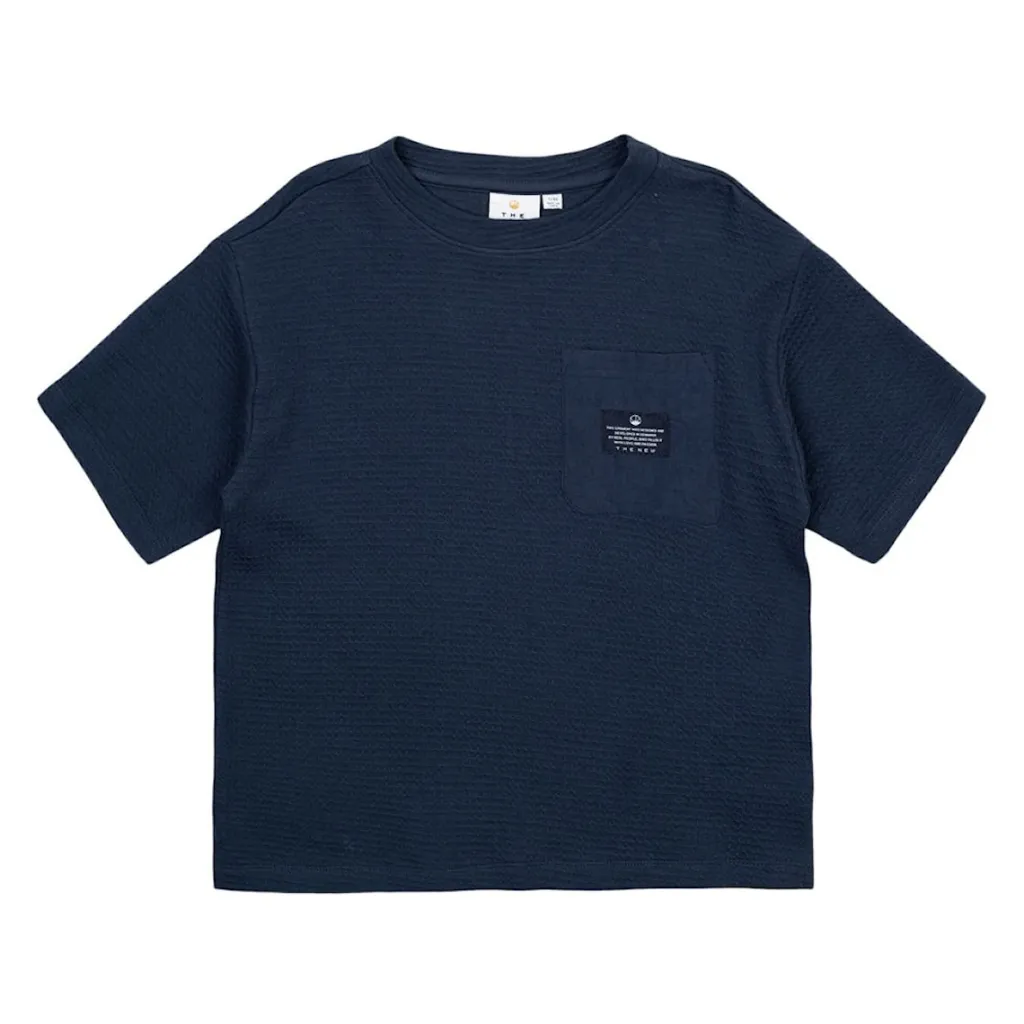 Nudvig Tee Mood Indigo>The New Clearance
