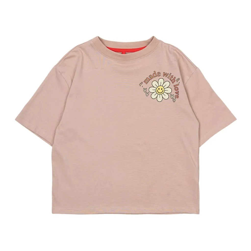 Nyssa Tee Adobe Rose>The New