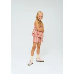 Ofelia Shorts Old Rose Striped><noscript><img width=