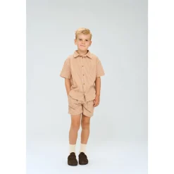 Ollie Shorts Indian Tan Striped><noscript><img width=