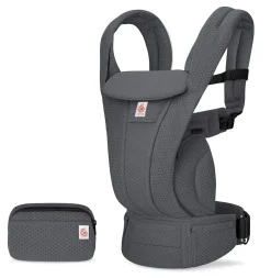Omni Deluxe Mesh Bärsele Graphite Grey>Ergobaby Best