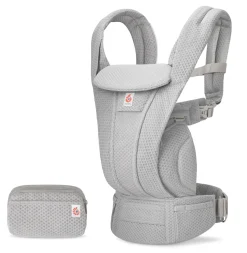 Omni Deluxe Mesh Bärsele Pearl Grey>Ergobaby Sale