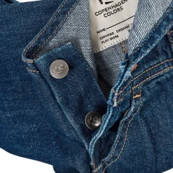 Organic Baby Overalls Dark Indigo Blue Washed>Copenhagen Colors Clearance