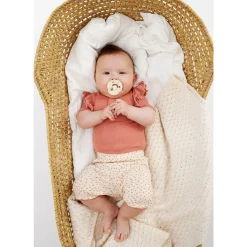 Oriel Ribbad Baby Body Old Rose><noscript><img width=