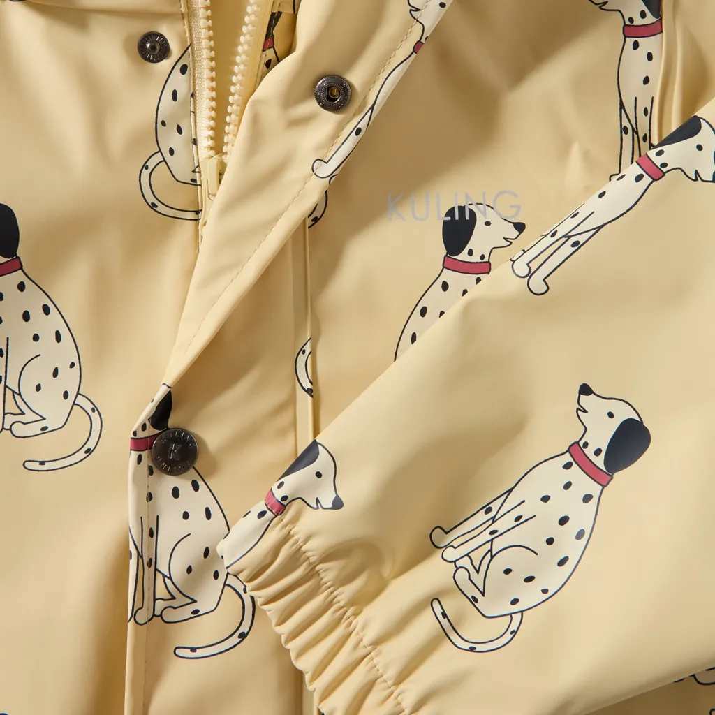 Orust Regnjacka Pale Yellow Dalmatian>Kuling Sale