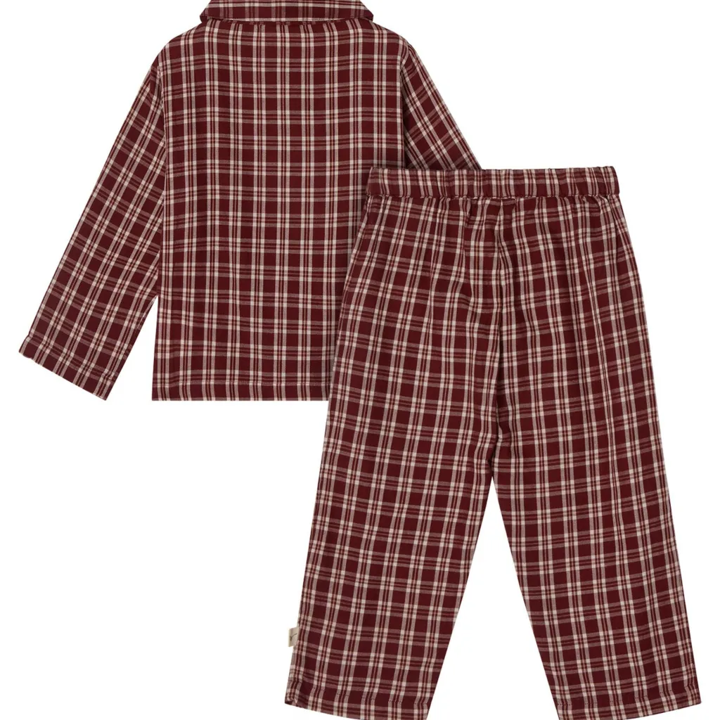 Oskar Pyjamas Christmas Check>Buddy & Hope Best