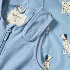 Ottawa Fodrat Regnställ Dove Blue Dalmatian><noscript><img width=