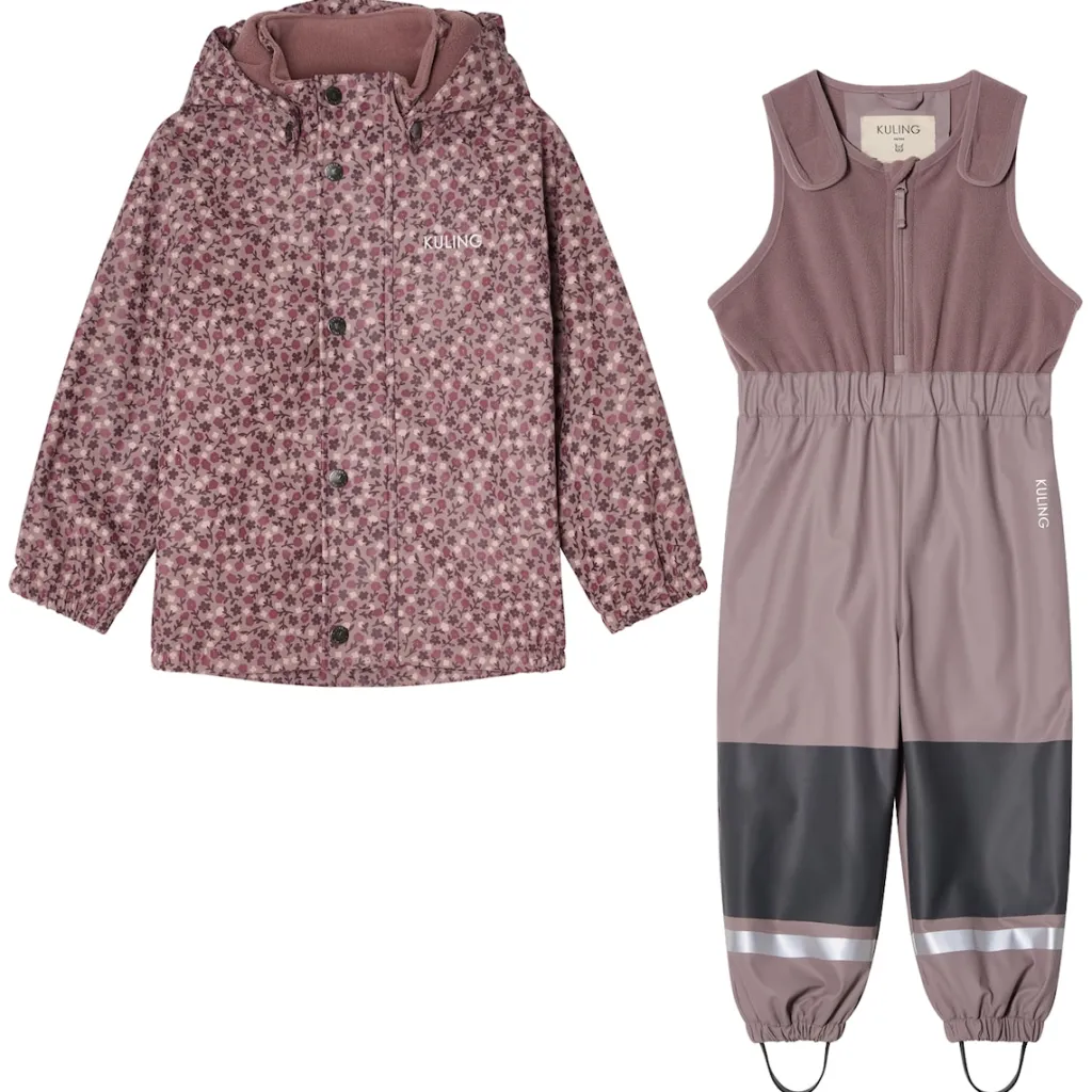 Ottawa Fodrat Regnställ Lilac Flower>Kuling New