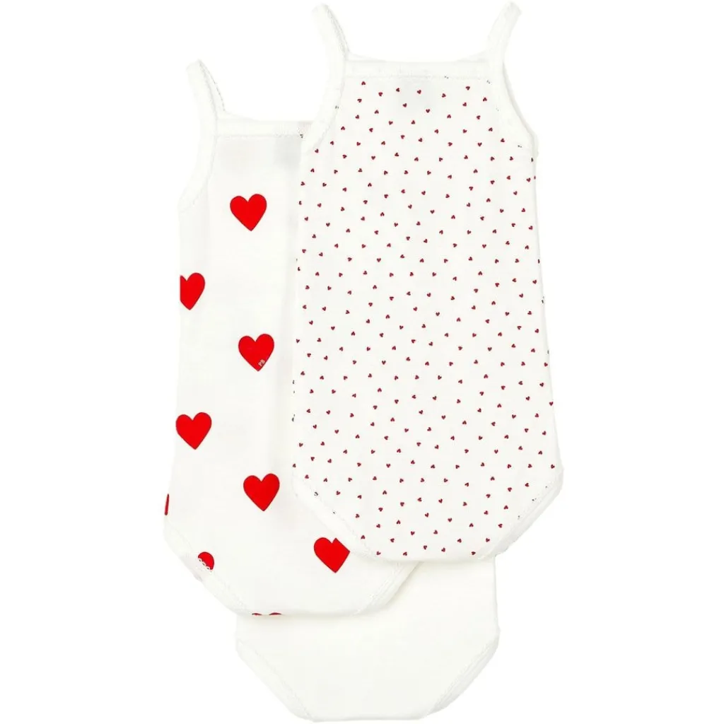 3-Pack Baby Bodies Gräddvita>Petit Bateau Outlet