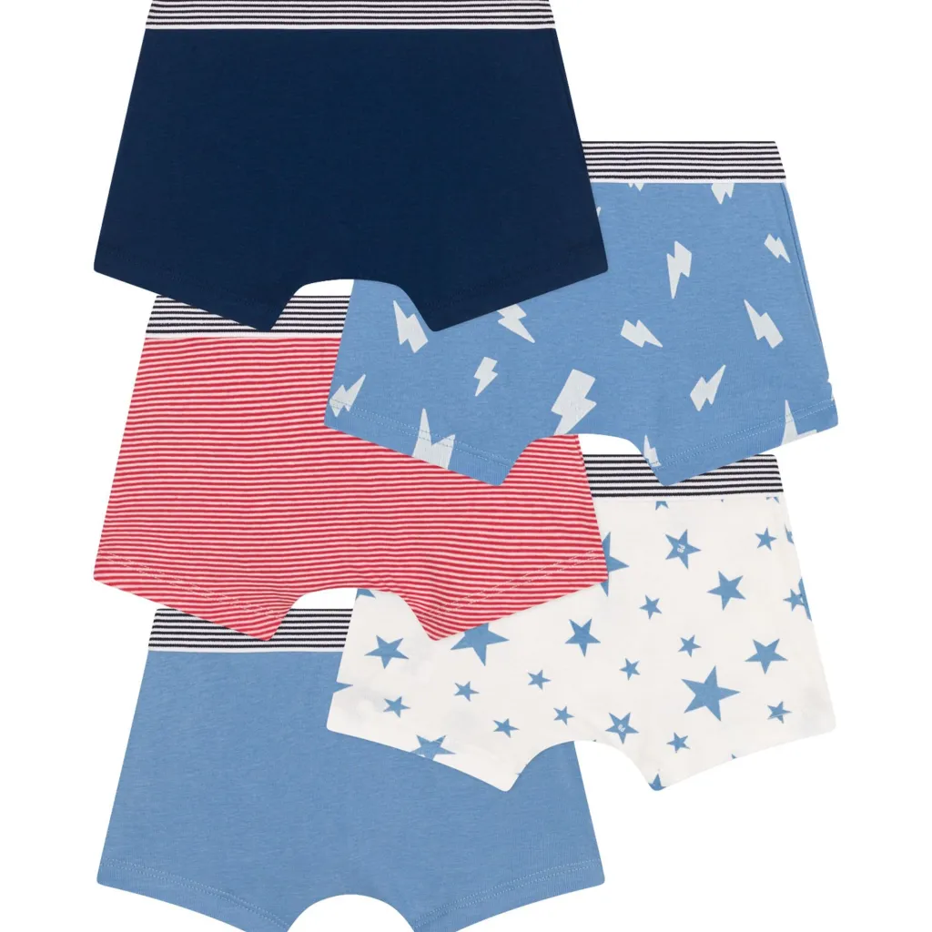 5-pack Boxershorts Alaska Marshmallow>Petit Bateau Online