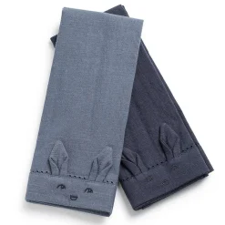 2-Pack EAT Baby Servetter Tender Blue/Juniper>Elodie Sale