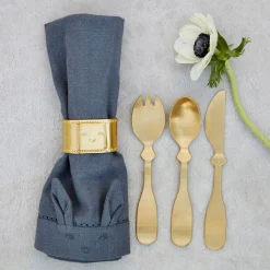 2-Pack EAT Baby Servetter Tender Blue/Juniper>Elodie Sale
