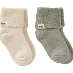 2-Pack GOTS Allan Strumpor Off White/Sage Green>Buddy & Hope Sale