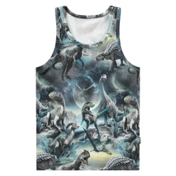 2-Pack GOTS Jayden Linnen Dinos Calm>Molo Online