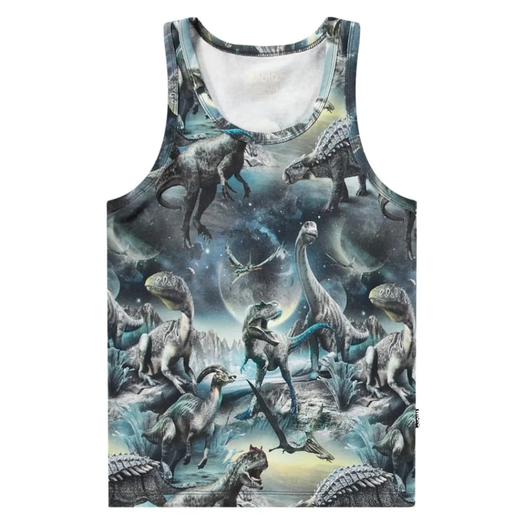 2-Pack GOTS Jayden Linnen Dinos Calm>Molo Online