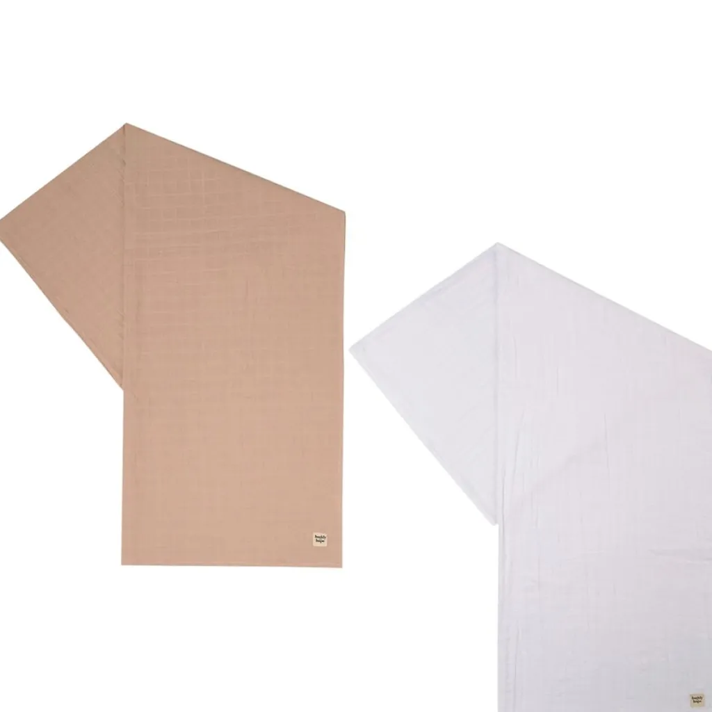 2-Pack GOTS Muslinfiltar Dusty Rose>Buddy & Hope Discount