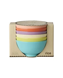 6-pack Medim Skålar Glory Days Colors>RICE Discount