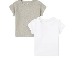 2-Pack T-shirtar Grå melange>A Happy Brand Sale