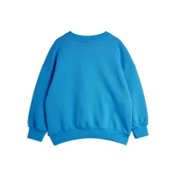 Panther Sweatshirt Blue>Mini Rodini New