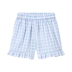 Pari Shorts Med Rufs Dream Blue Check>Fliink Outlet