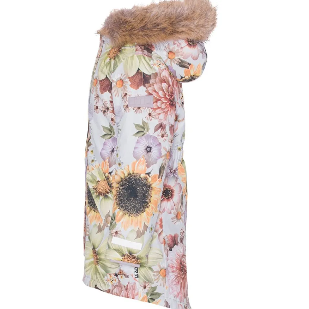 Peace Parkas Retro Flowers>Molo Outlet