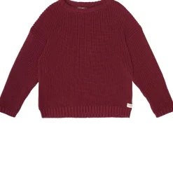 Pearl Knit Basic Tröja Burdeaux>Tocoto Vintage