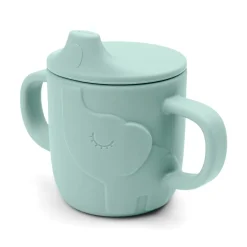 Peekaboo Spout Cup Elphee Blue>Done by Deer Clearance