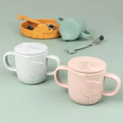 Peekaboo Spout Cup Elphee Blue><noscript><img width=