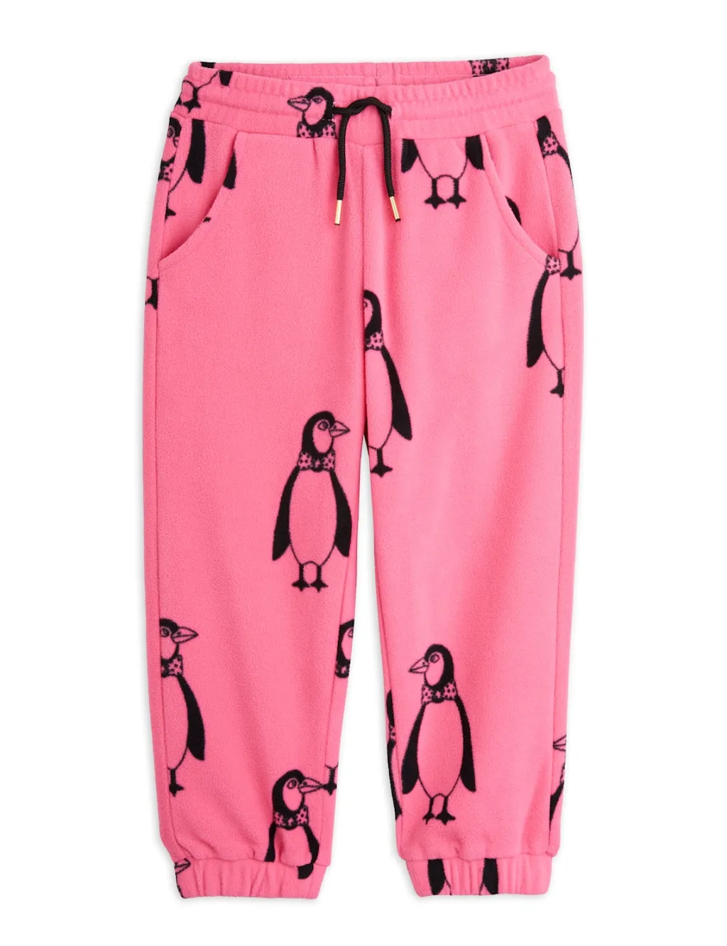 Penguin Fleecebyxor Pink>Mini Rodini Sale