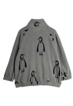 Penguin Fleecejacka Grey>Mini Rodini Clearance