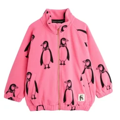 Penguin Fleecejacka Rosa>Mini Rodini Clearance