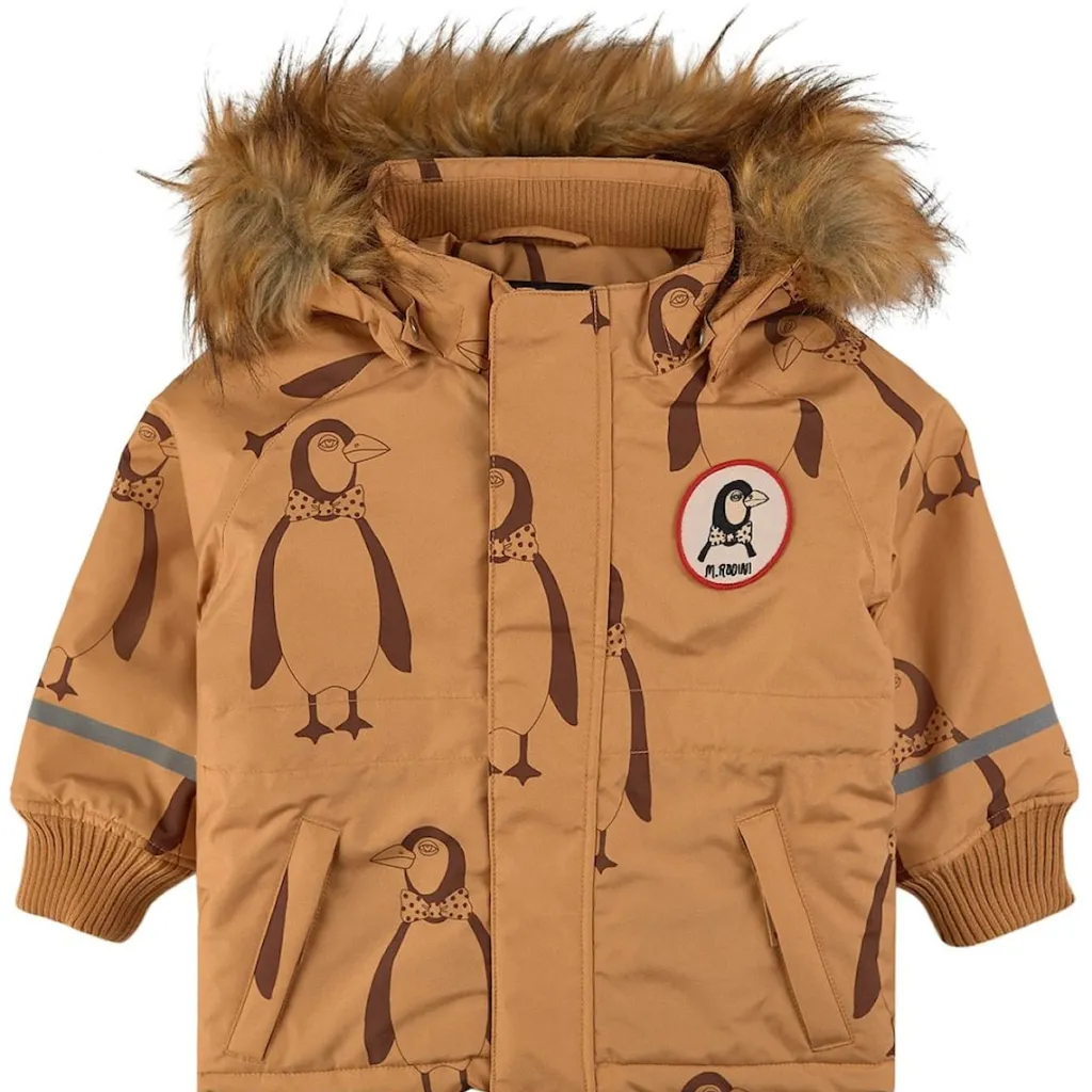 Penguin K2 Mönstrad Vinterjacka Beige>Mini Rodini Hot