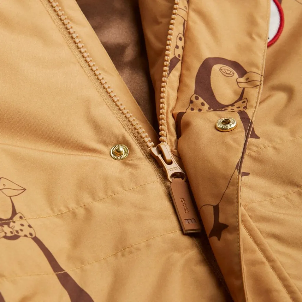 Penguin K2 Mönstrad Vinterjacka Beige>Mini Rodini Hot