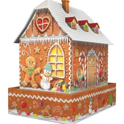 Pepparkakshus Nattutgåva 3D Pussel Multicolor>Ravensburger Best
