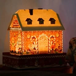 Pepparkakshus Nattutgåva 3D Pussel Multicolor><noscript><img width=