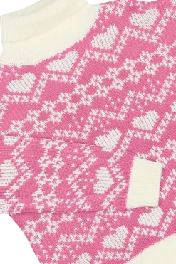 Perline Stickad Kofta Ibis Rose><noscript><img width=