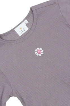 Perrin Långärmad Ribbad Topp Gray Ridge><noscript><img width=