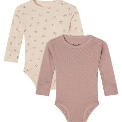 Petter Baby Body Pink Mauve/Flowers 2-Pack>Buddy & Hope Discount