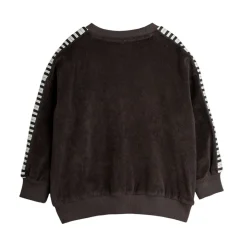 Piano Terry Sweatshirt Brown><noscript><img width=