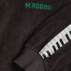 Piano Terry Sweatshirt Brown><noscript><img width=