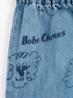 Pickles The Dog All Over Denimshorts Prussian Blue><noscript><img width=
