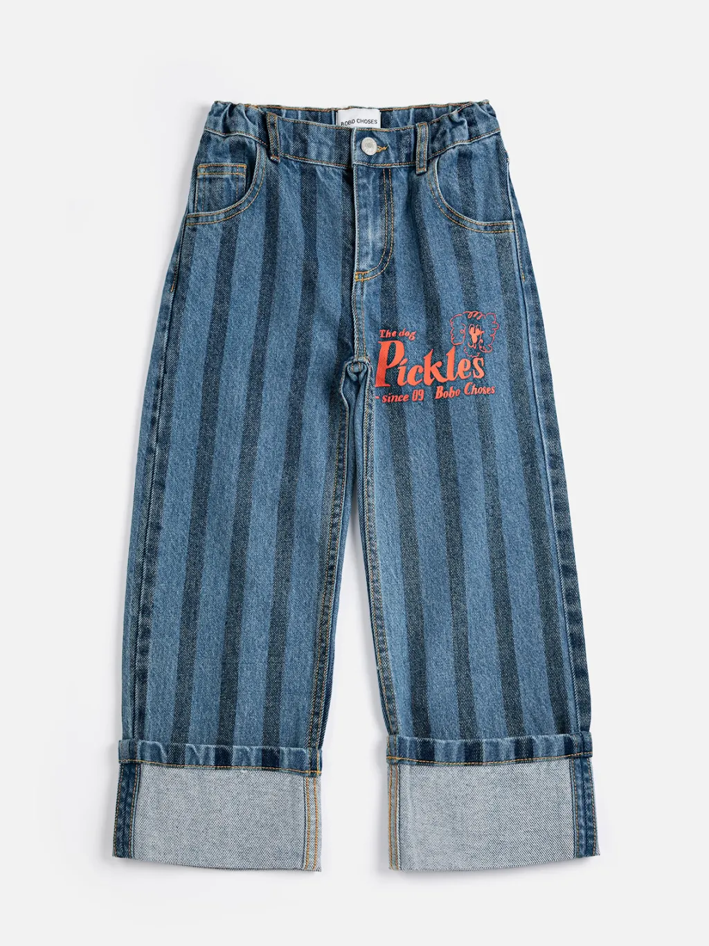 Pickles The Dog Denimbyxor Navy Blue>Bobo Choses Outlet
