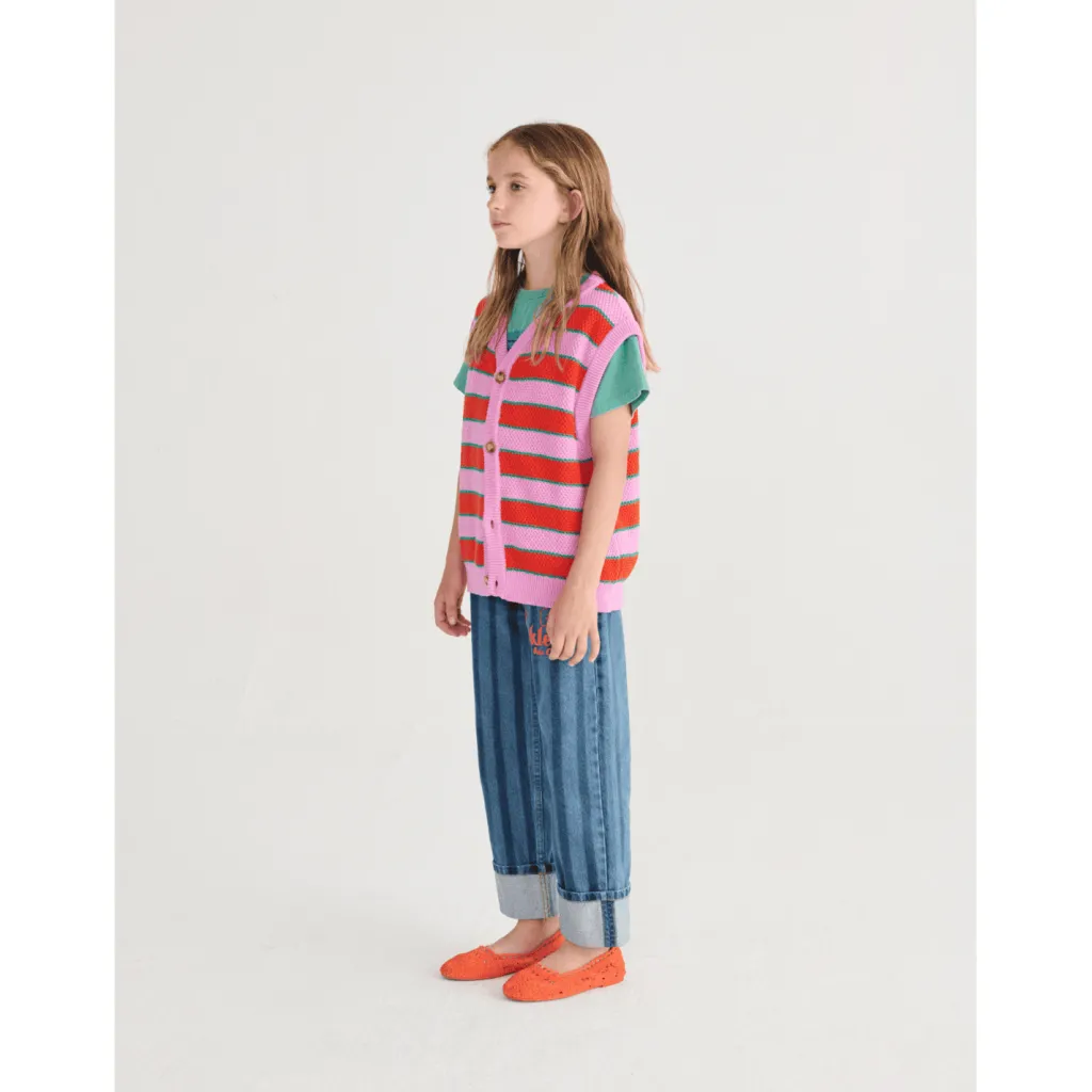 Pickles The Dog Denimbyxor Navy Blue>Bobo Choses Outlet