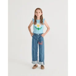 Pickles The Dog Denimbyxor Navy Blue><noscript><img width=