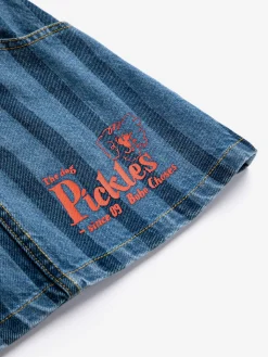 Pickles The Dog Denimkjol Navy Blue>Bobo Choses New