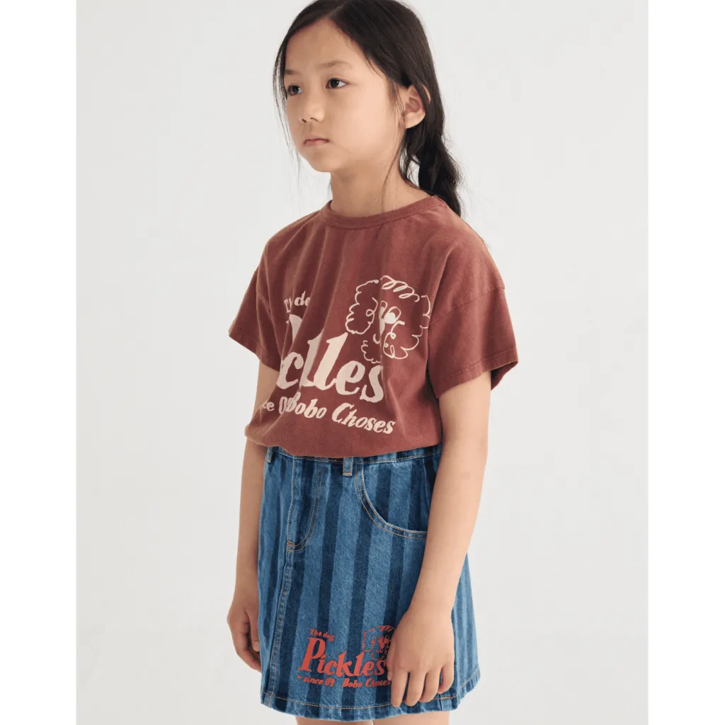 Pickles The Dog Denimkjol Navy Blue>Bobo Choses New