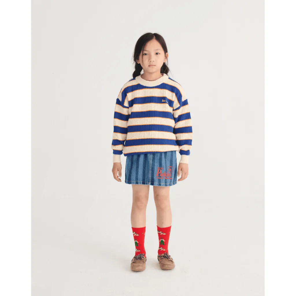 Pickles The Dog Denimkjol Navy Blue>Bobo Choses New